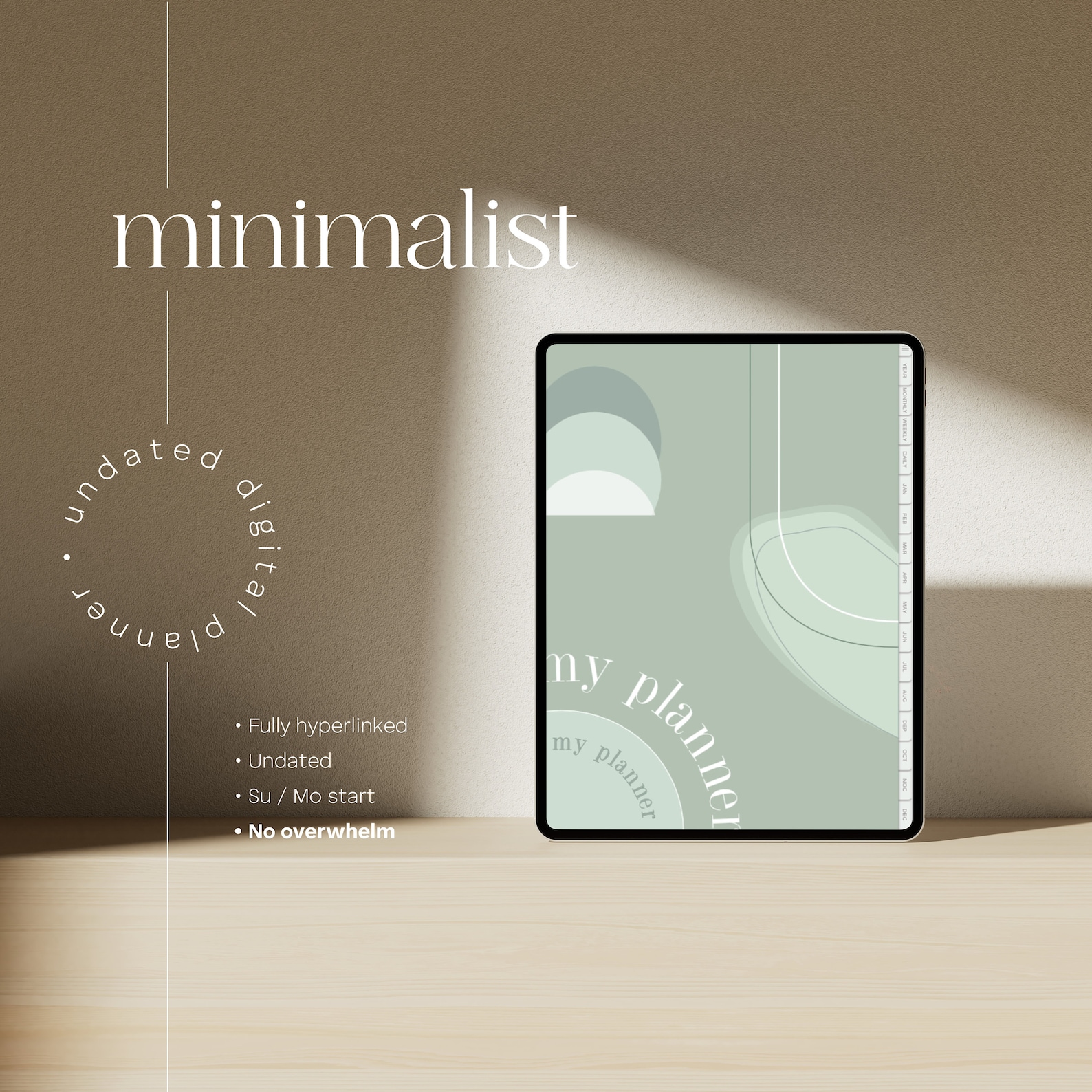 Minimalist Digital Planner